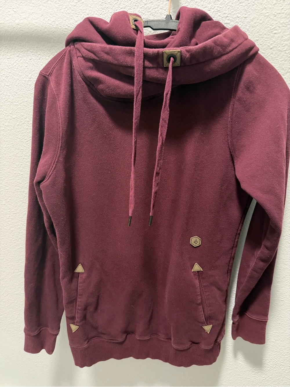 Volcom Maroon Pullover Hoodie
